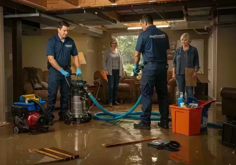 Basement Water Extraction and Removal Techniques process in Sussex County, VA