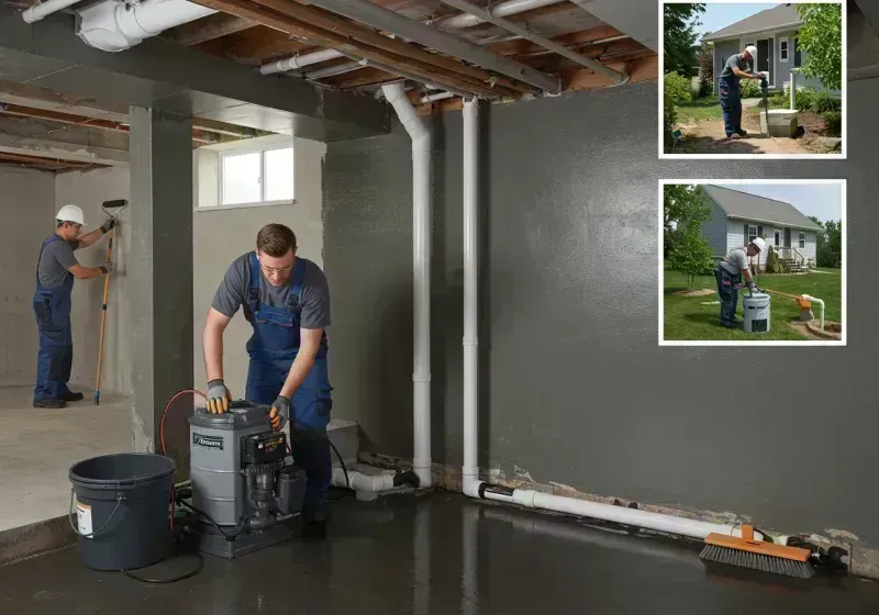 Basement Waterproofing and Flood Prevention process in Sussex County, VA